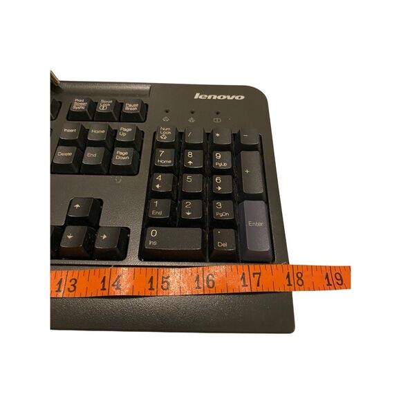 Lenovo Preferred Pro USB Keyboard Ku 0225 Black Wired Computer Accessory - Picture 10 of 12